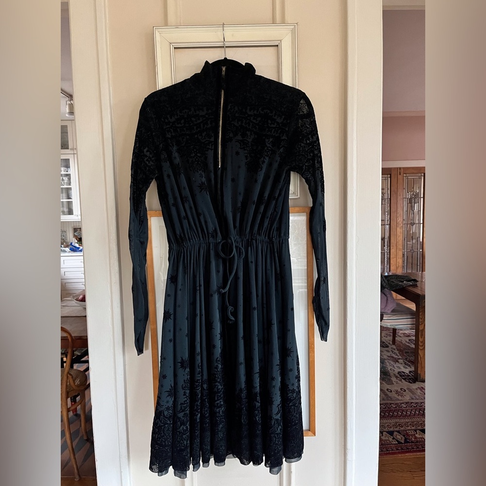 Vintage Jean Paul Gaultier Soleil Mesh Dress in Black